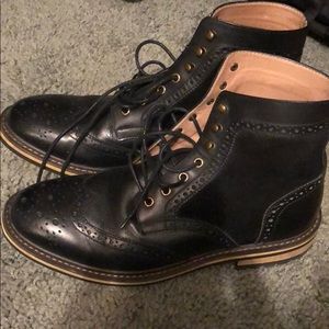 Men’s Nordstrom dress casual wingtip boots